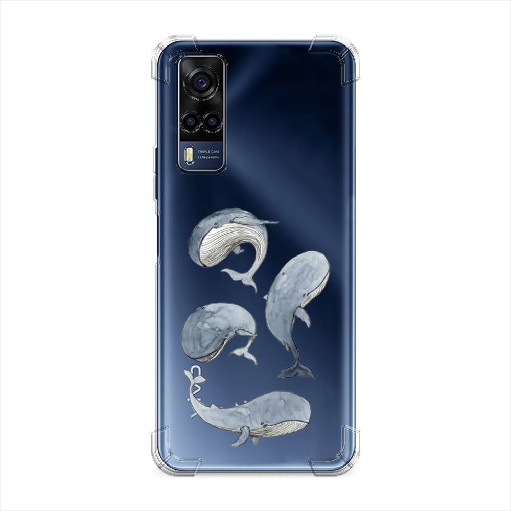 

Чехол Awog на Vivo Y53s 4G "Киты", 264951-1