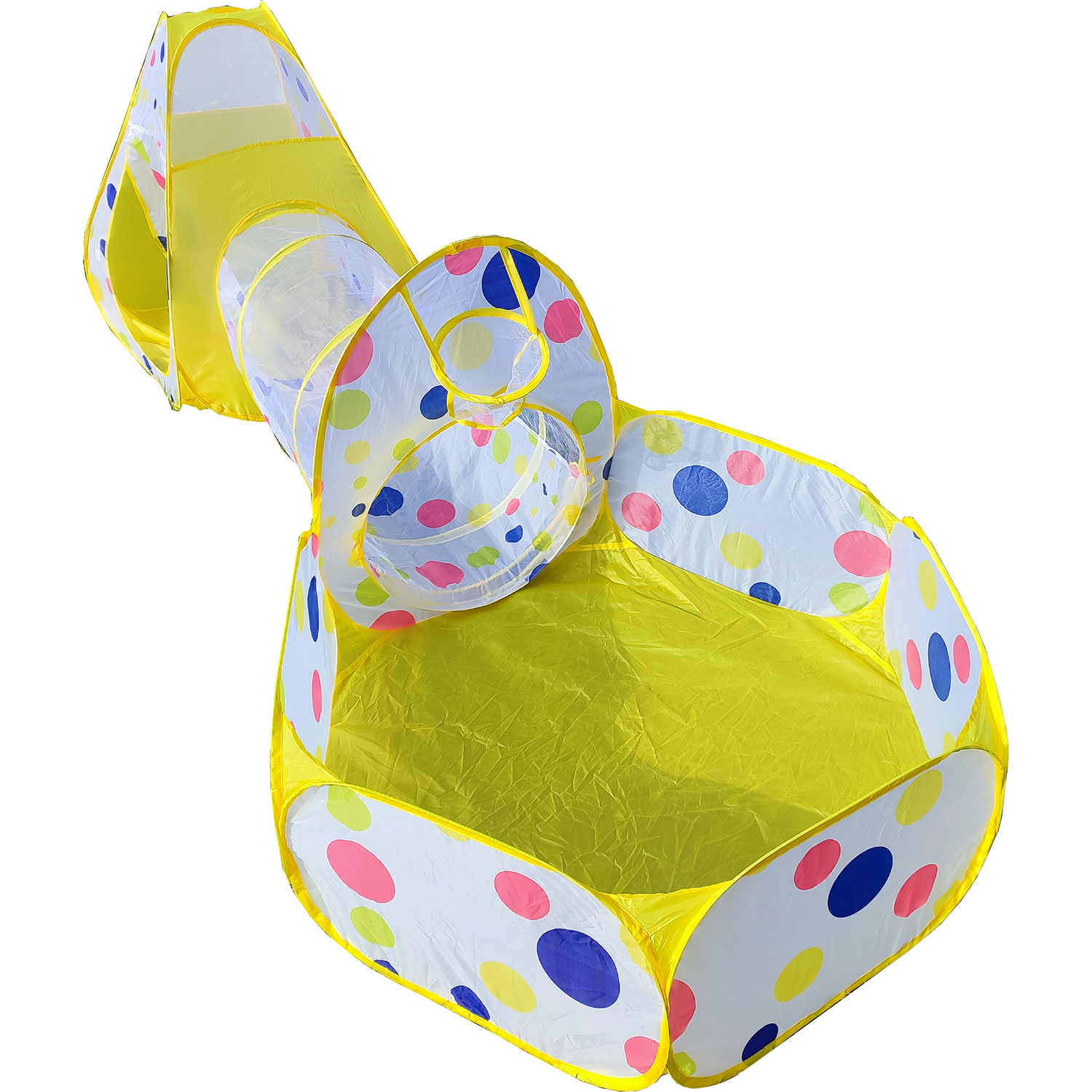 

Игровая палатка DYVOMIR с сухим бассейном , желтая