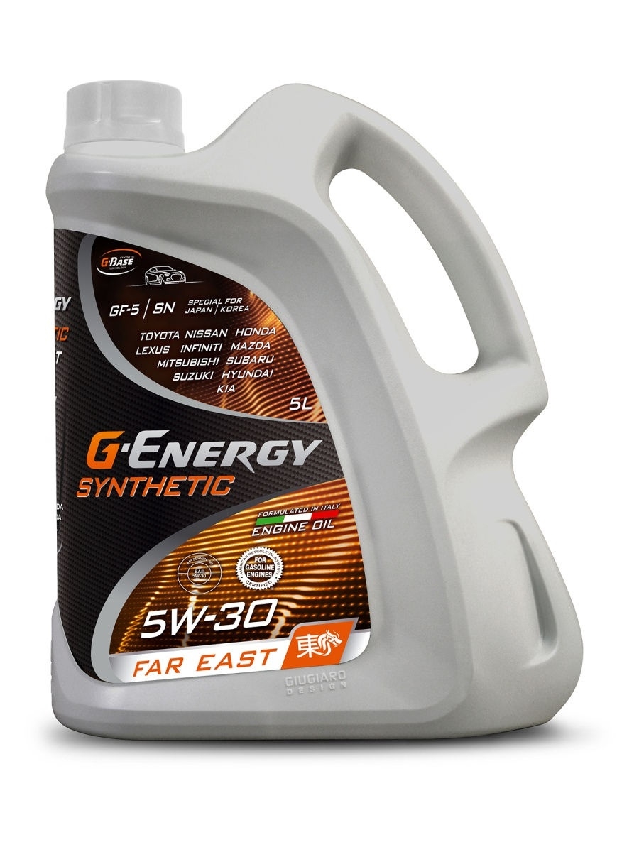 Моторное масло G-Energy Synthetic Far East 5W30 5л