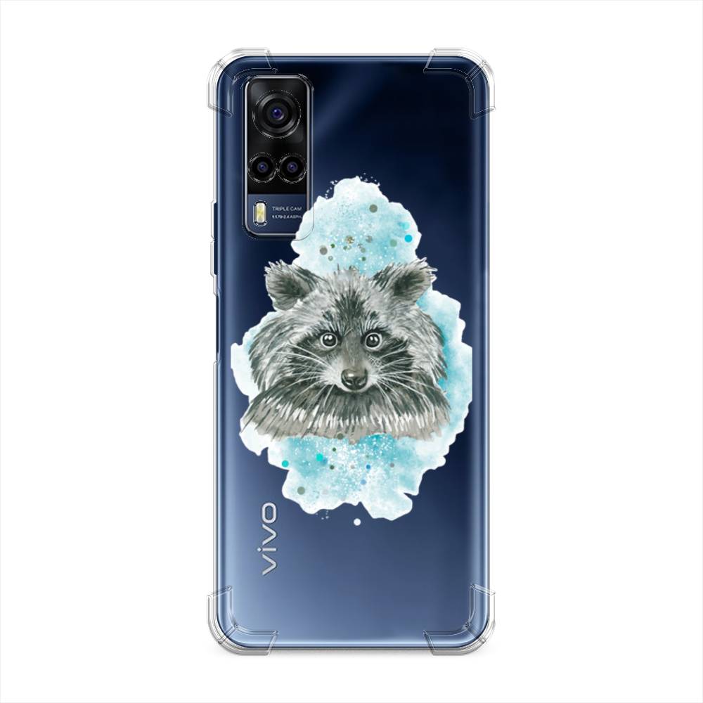 

Чехол Awog на Vivo Y53s 4G "Енот в голубом облаке", 264951-1