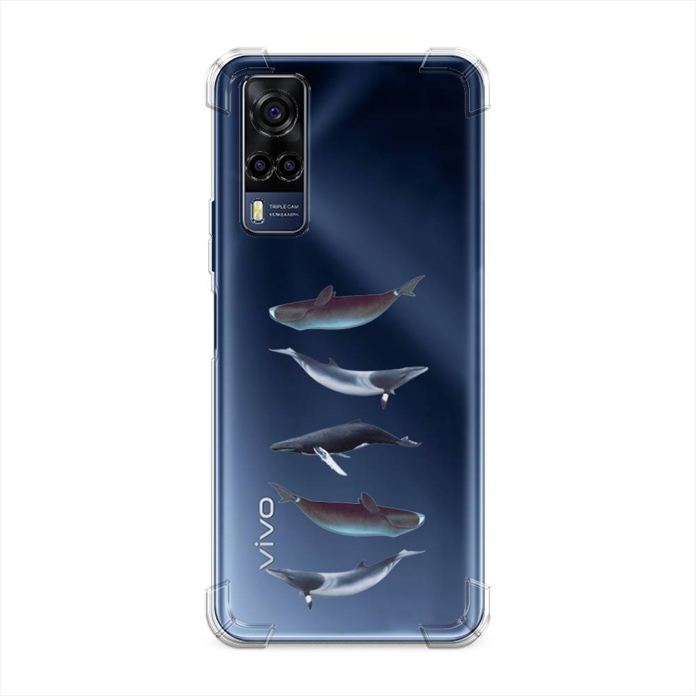 

Чехол Awog на Vivo Y53s 4G "Киты арт 2", 264951-1
