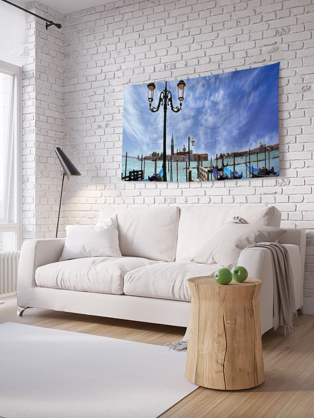 

Горизонтальное фотопанно JoyArty Дневной пирс, из ткани, 100х150 см