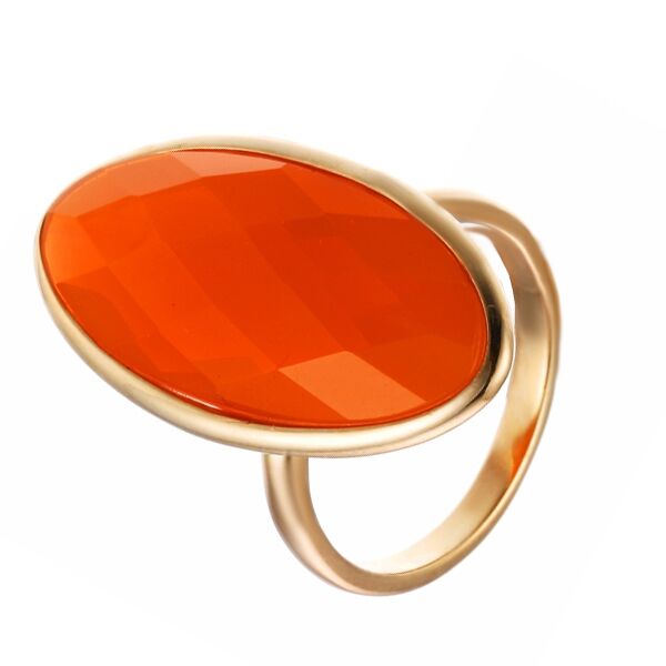 

Кольцо из серебра р.  JV B3160_US_002_YG, стекло, B3160_US_002_YG