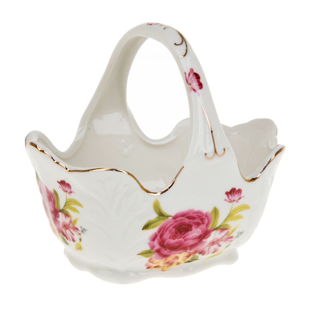 

Конфетница "Цветочный аромат" 12,5*10*11см. 2080129 Best Home Porcelain