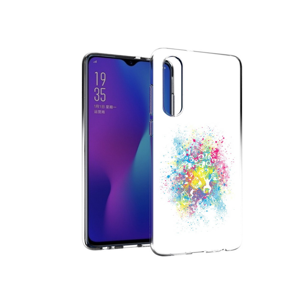 

Чехол MyPads Tocco для Huawei P30 акварель абстракция, Прозрачный, Tocco