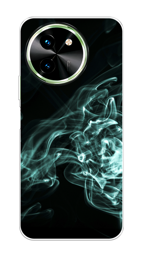 

Чехол на Vivo T3x/Y38 5G "Дым", Бирюзовый;черный;голубой, 2610750-1