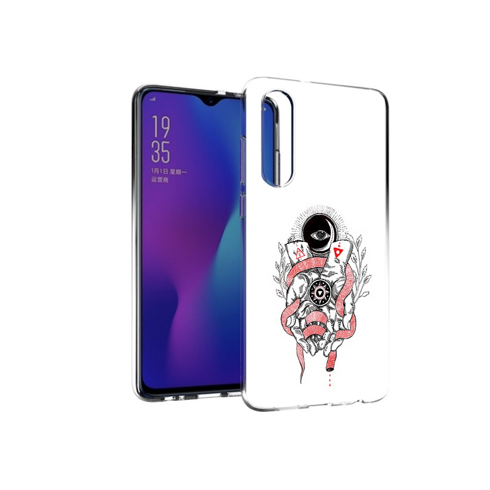 

Чехол MyPads Tocco для Huawei P30 абстрация связанные руки, Прозрачный, Tocco