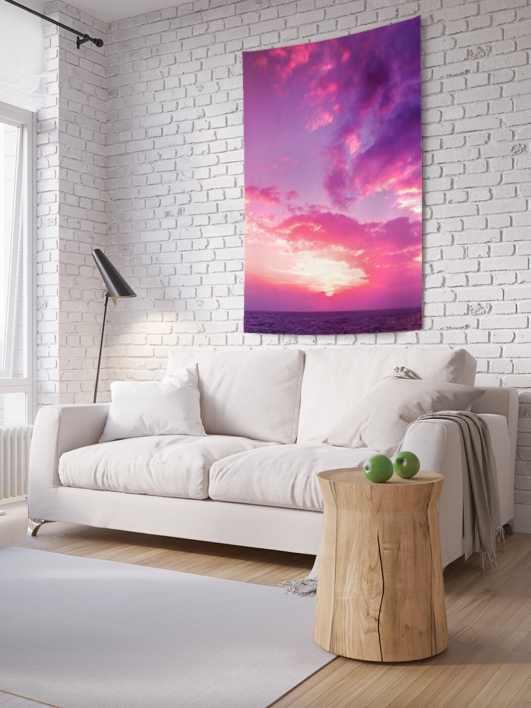 

Вертикальное фотопанно JoyArty Чудесный закат, из ткани, 100х150 см