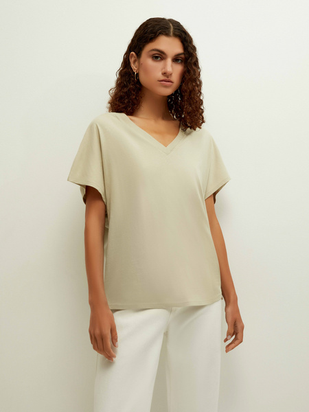 

Футболка женская ZARINA 2265507411 зеленая M, 2265507411