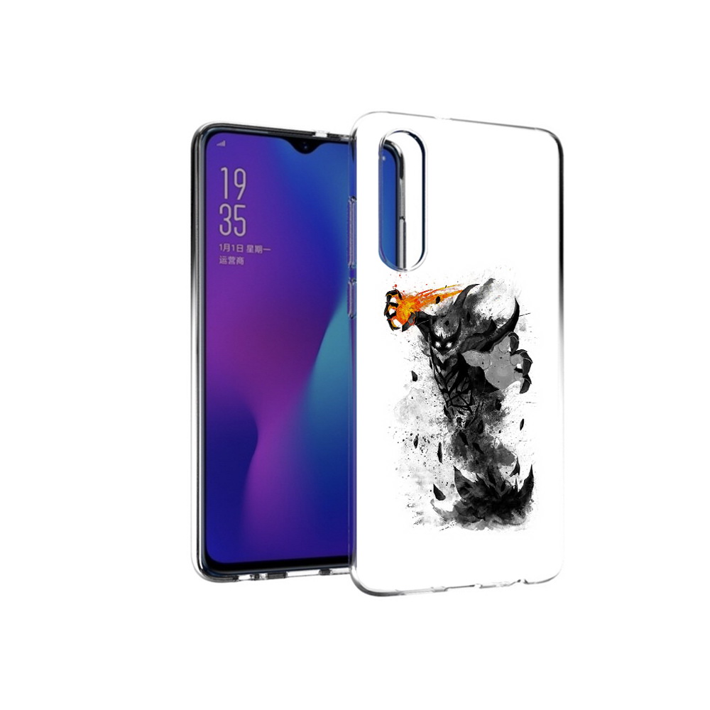 

Чехол MyPads Tocco для Huawei P30 nevermore черно белый, Прозрачный, Tocco