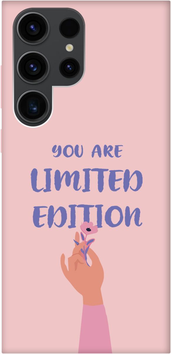 

Чехол на Samsung Galaxy S23 Ultra "Limited Edition" розовый, Розовый;фиолетовый, 158367