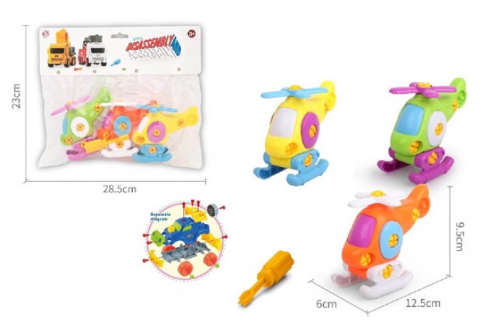 

Конструктор Nomark Вертолет 2384322, 2384322