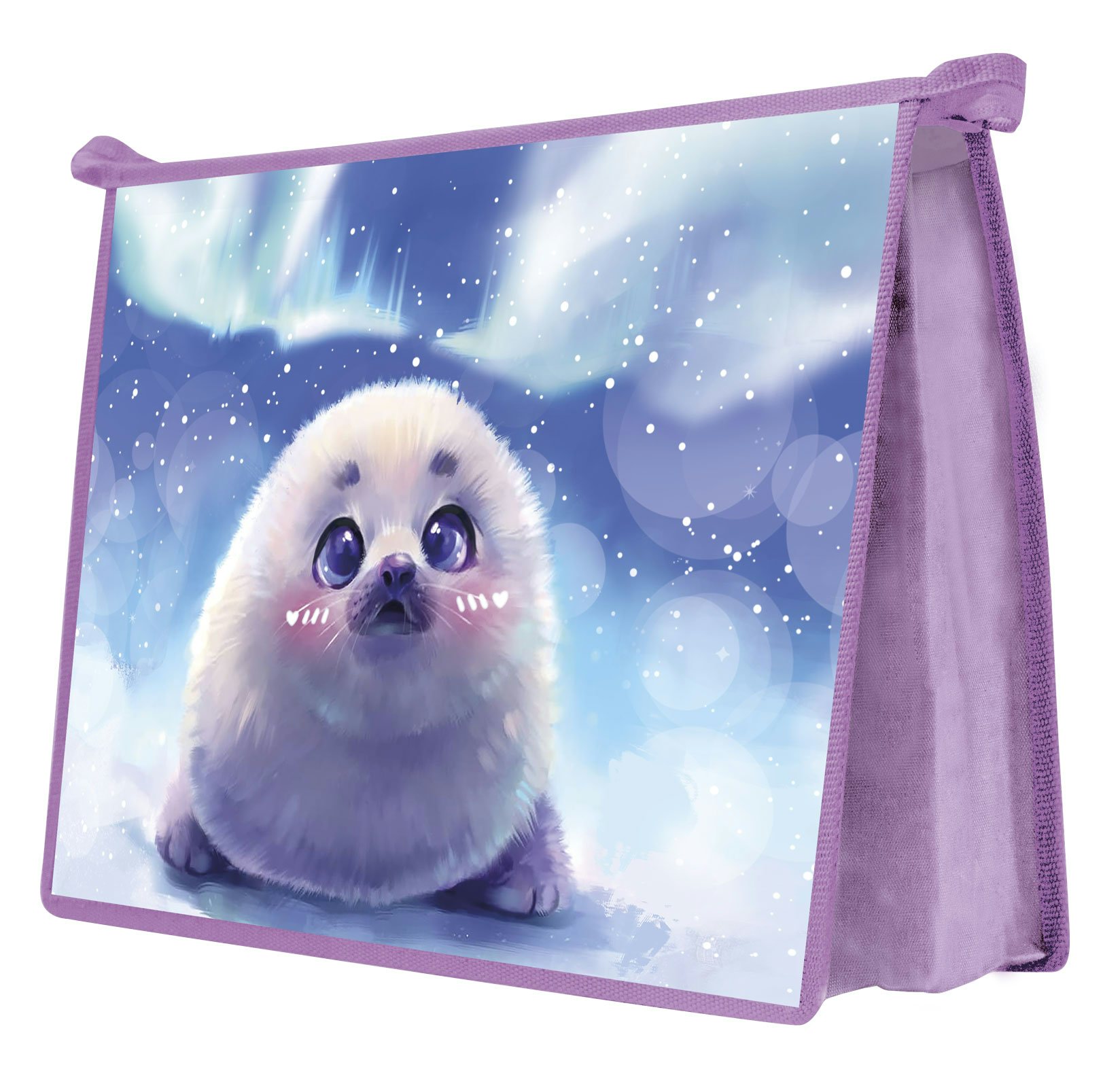 Папка для тетрадей Пчёлка А4 на молнии Нерпа