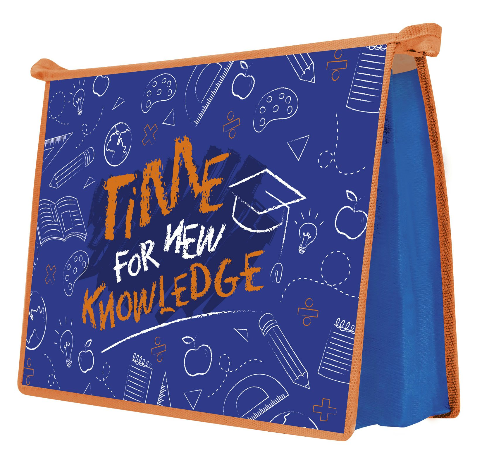 Папка для тетрадей Пчёлка А4 на молнии Время знаний