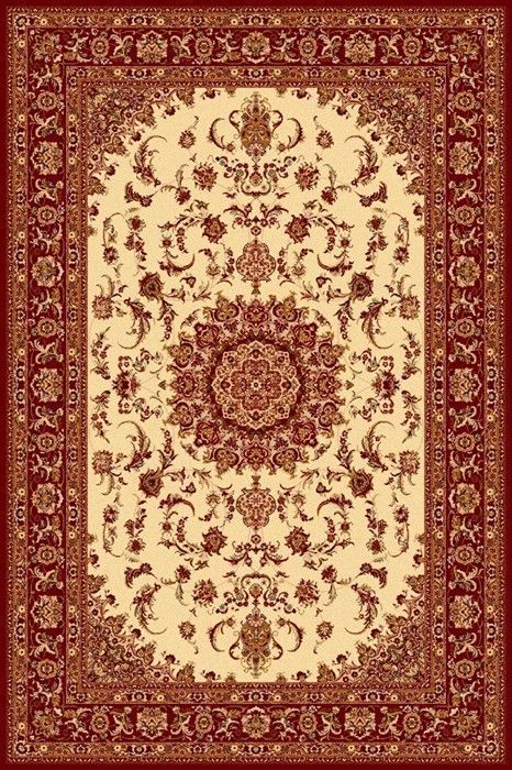 фото Ковер isfahan tea brick red agnella