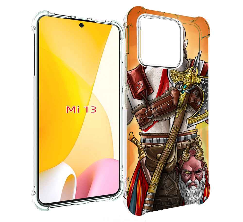 

Чехол MyPads God of War для Xiaomi 13, Прозрачный, Tocco