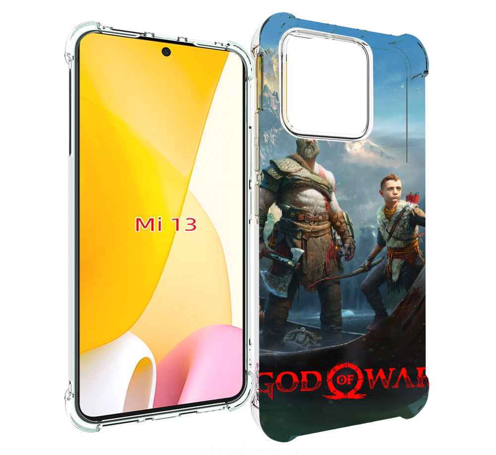 

Чехол MyPads God Of War Кратос Атрей для Xiaomi 13, Прозрачный, Tocco