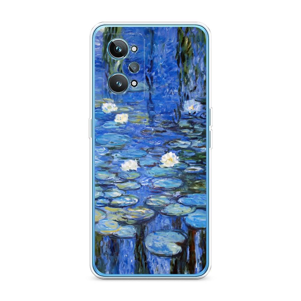 

Чехол на Realme GT 2 "Нарисованный пруд", Синий;зеленый, 258550-4