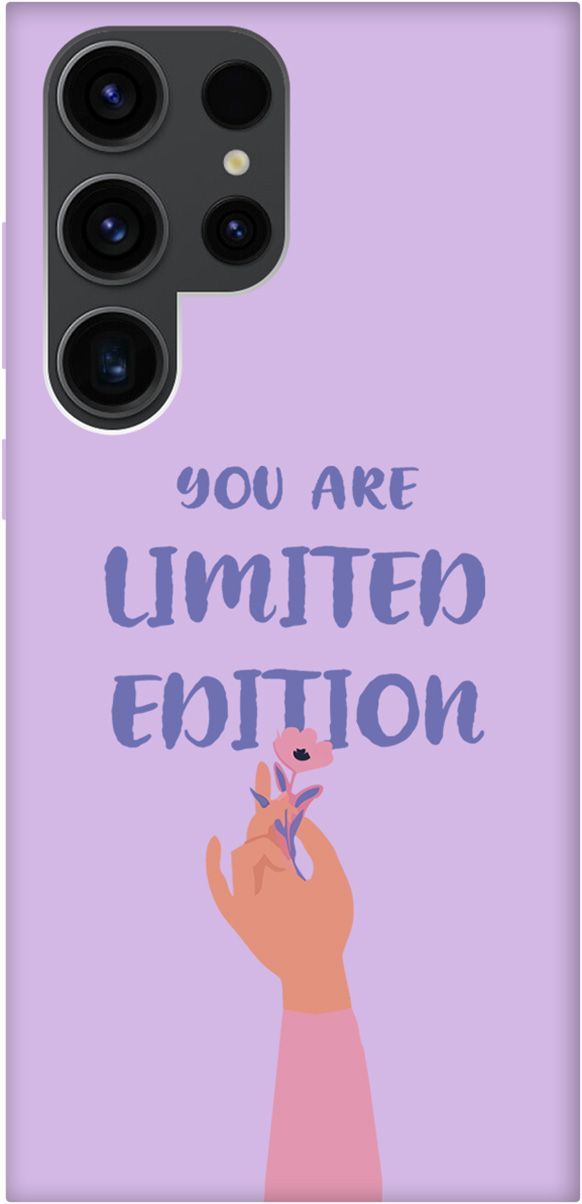 

Чехол на Samsung Galaxy S23 Ultra "Limited Edition" сиреневый, Фиолетовый, 158367