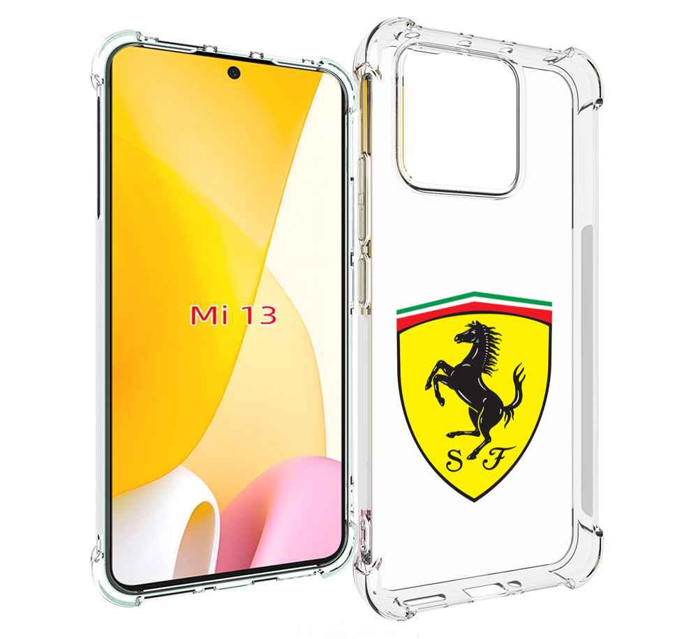 

Чехол MyPads Ferrari-3 мужской для Xiaomi 13, Прозрачный, Tocco
