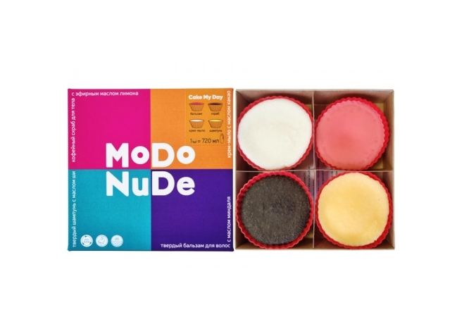Подарочный набор MODUM Modo Cake my Day NUde 4 единицы