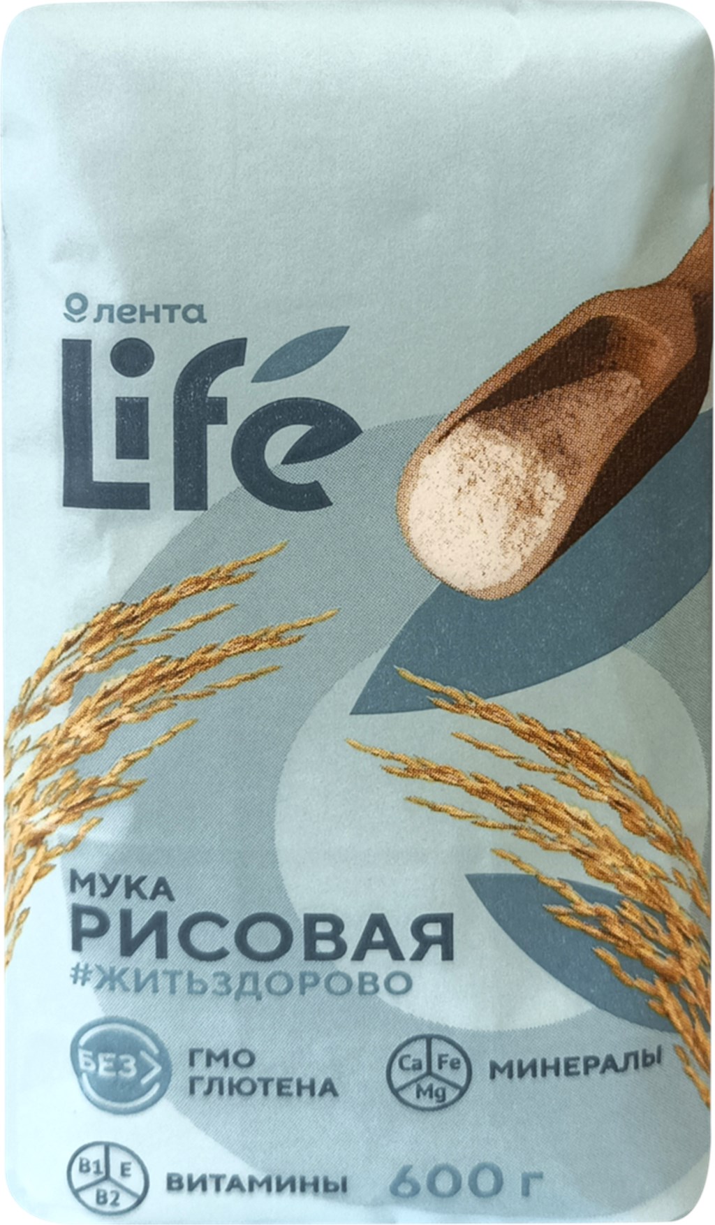 Мука Лента Life рисовая 600 г