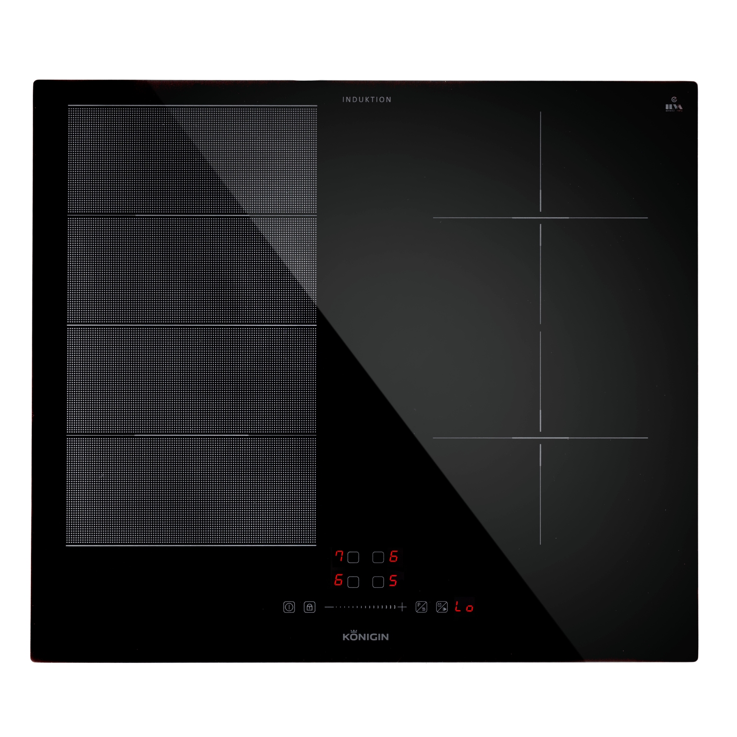 Встраиваемая варочная панель индукционная Konigin Lacerta I604 SB1BK черный