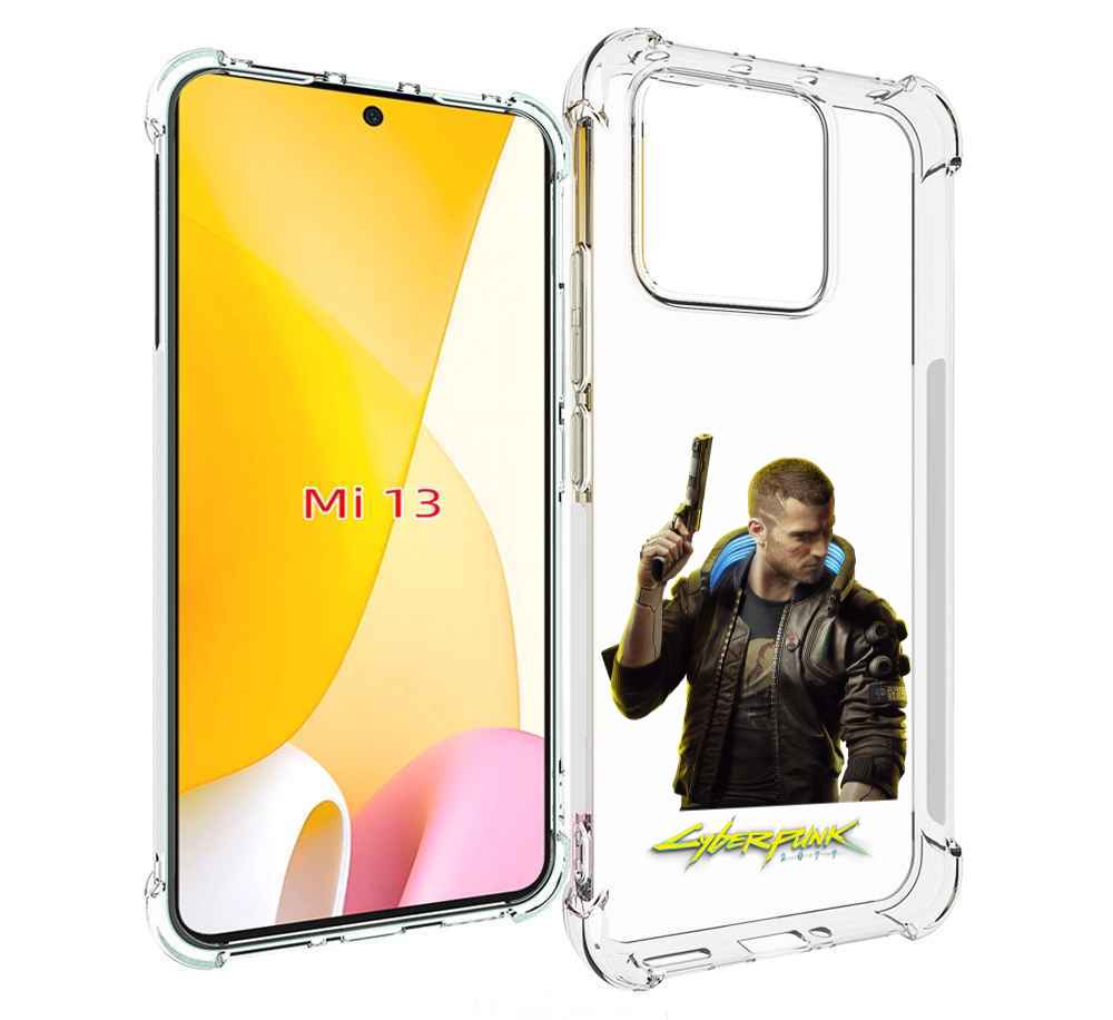 

Чехол MyPads Cyberpunk-2077 для Xiaomi 13, Прозрачный, Tocco