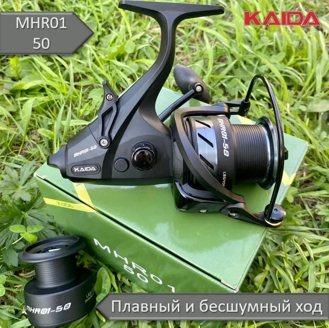 

Рыболовная катушка KAIDA MHR 01-50, Черный, MHR01-50