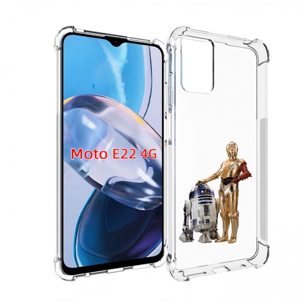 

Чехол MyPads starwars-звездные-воины для Motorola Moto E22 4G / E22i 4G, Прозрачный, Tocco
