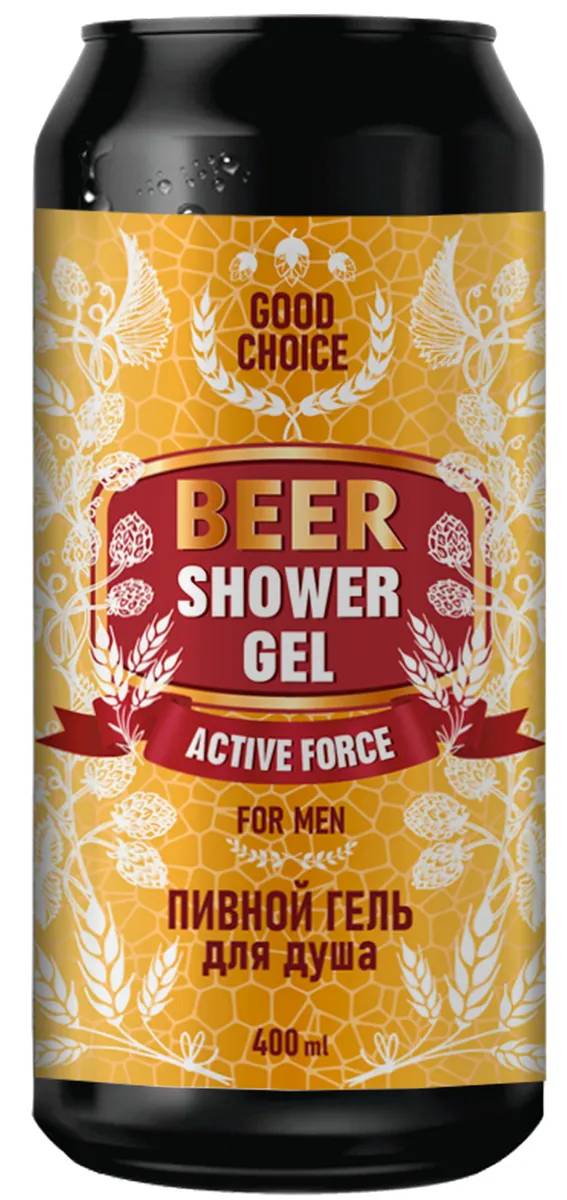 

Пивной гель для душа VILSEN GOOD CHOICE ACTIVE FORCE 400мл