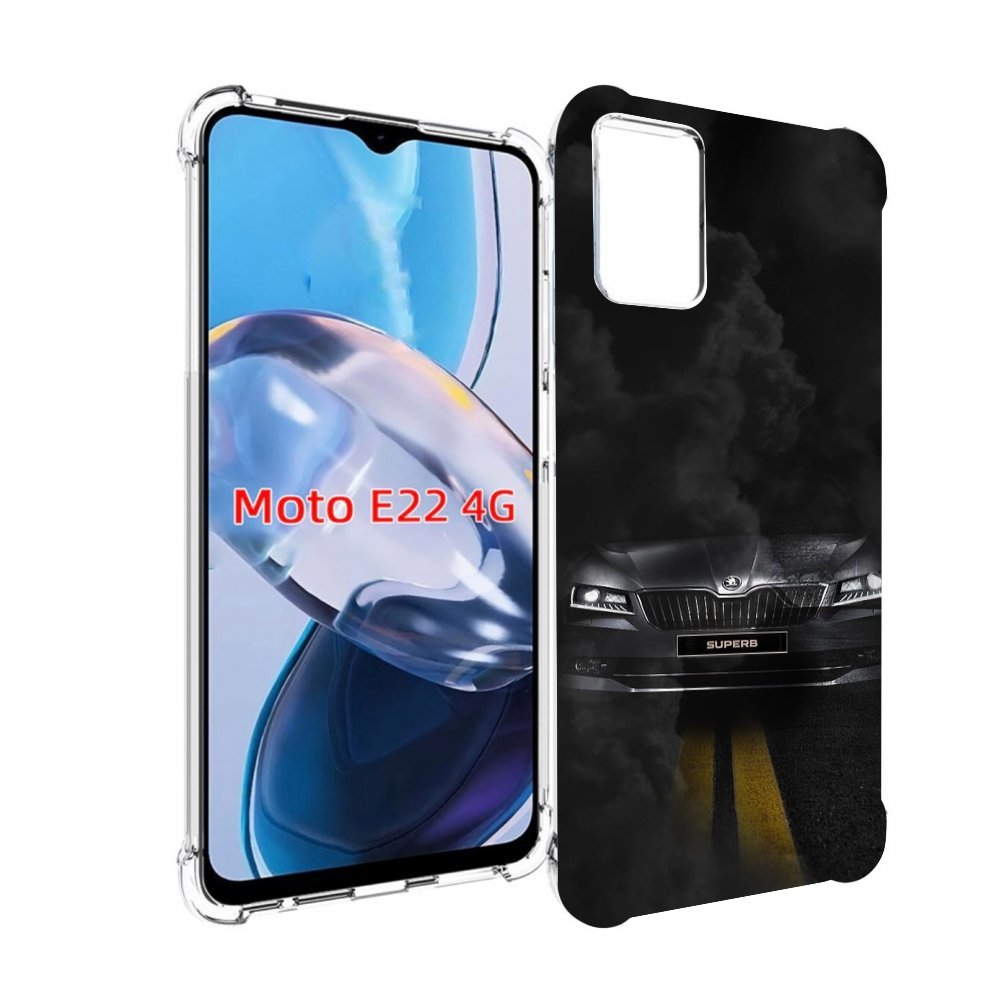 

Чехол MyPads skoda шкода 1 для Motorola Moto E22 4G / E22i 4G, Прозрачный, Tocco