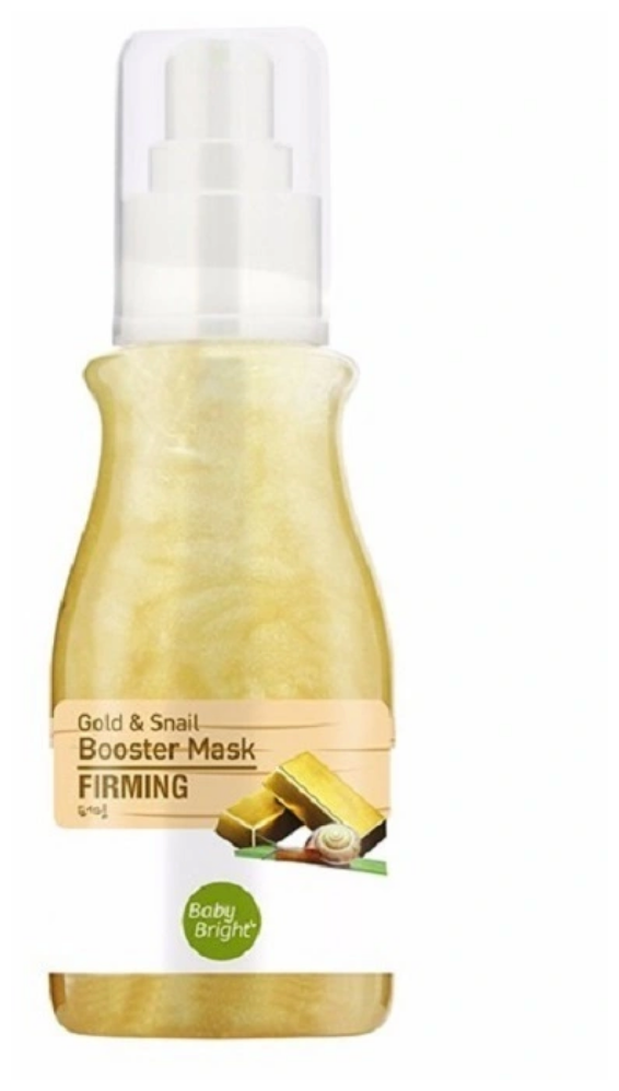 

Укрепляющая маска-бустер BABY BRIGHT Gold & Snail Booster Mask Firming 140 мл