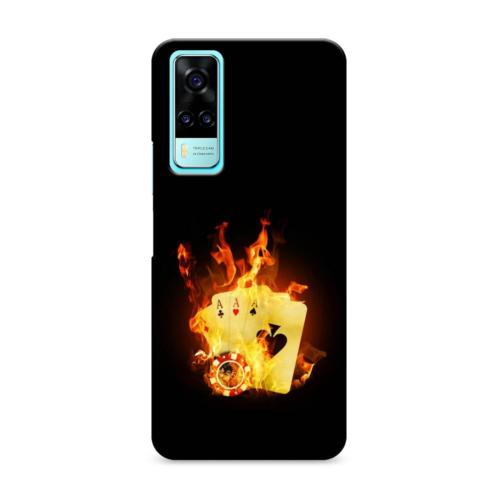 

Чехол Awog "Горящие карты" для Vivo Y53s 4G, 264920-7