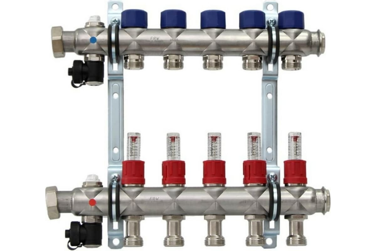 Коллектор Frankische с расходомерами на 11 выходов евроконус 3/4 9501111