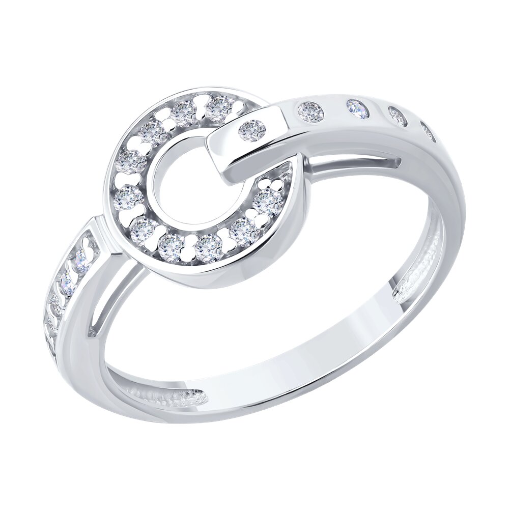 

Кольцо из серебра р. 16 Diamant 94-110-02241-1, фианит, 94-110-02241-1