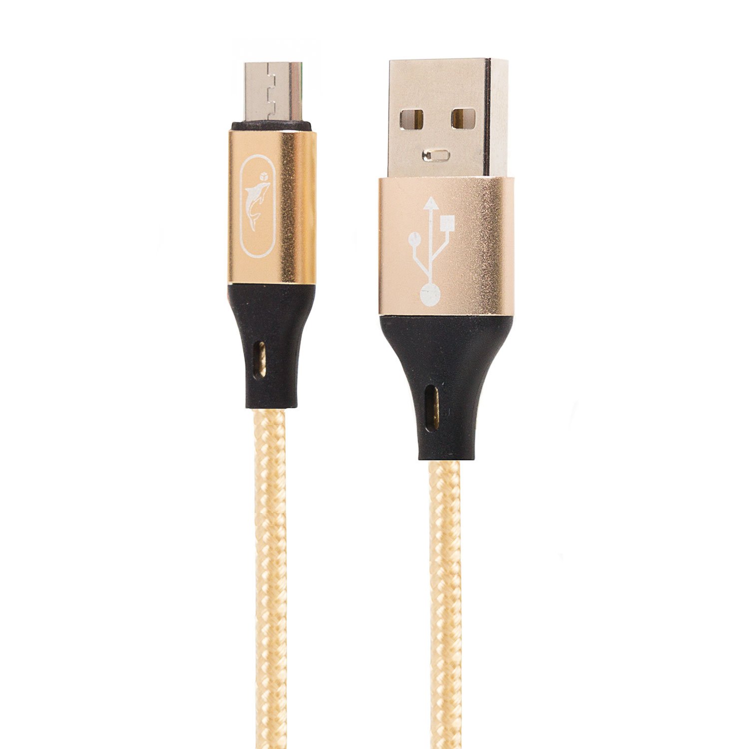 

Дата-кабель SKYDOLPHIN S55V USB - micro USB, 1 м, золотистый, S55V