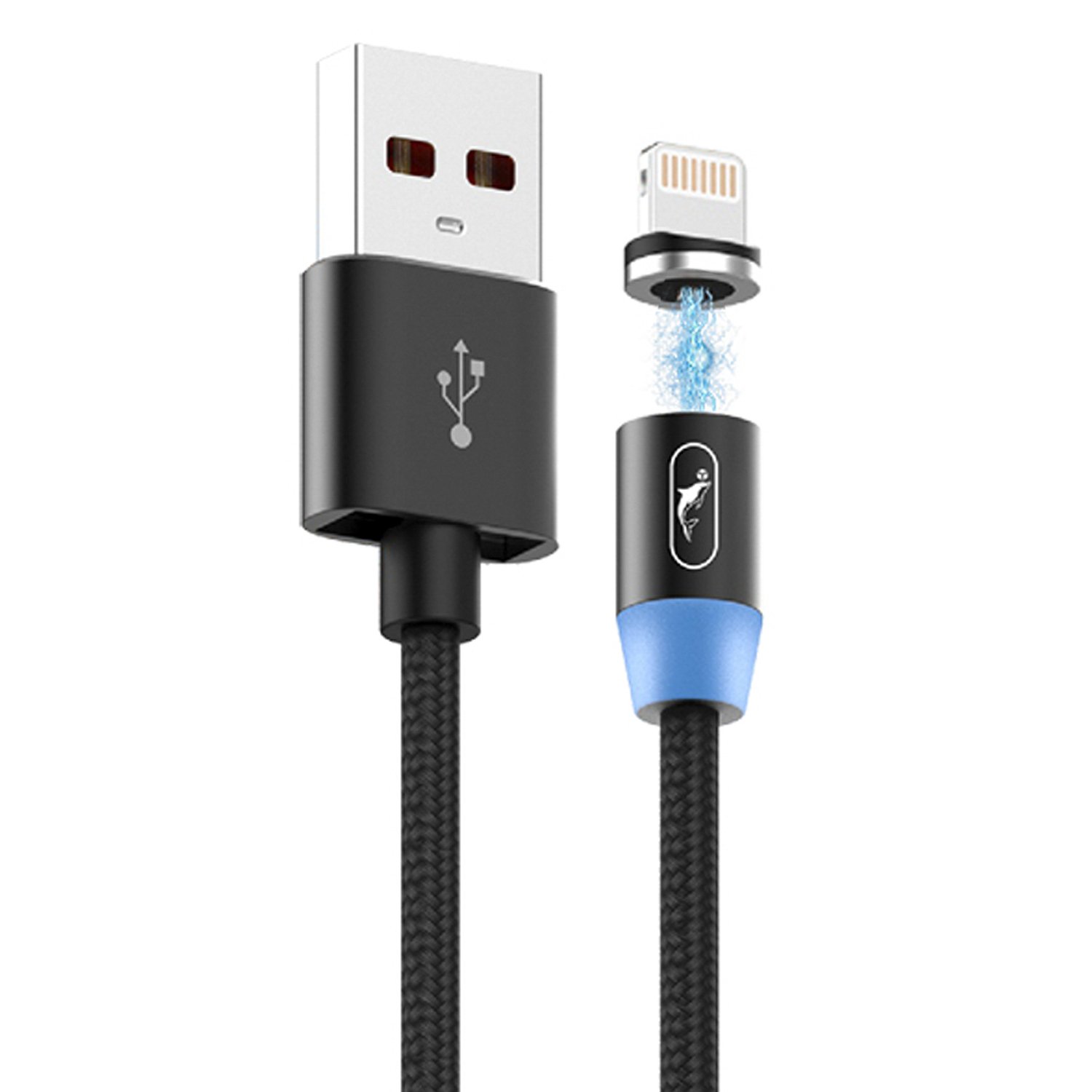 Дата-кабель SKYDOLPHIN S59L USB - Lightning, 1 м, черный