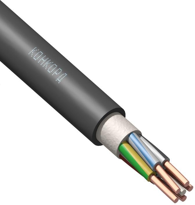 

Кабель ППГнг(А)-HF 5х1.5 (N PE) 0.66кВ (м) Конкорд 4715