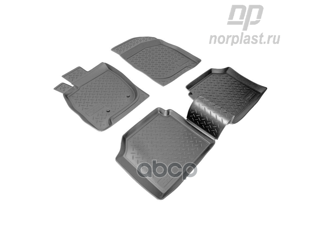 

Коврики Салон Полиуретан Черный Комплект NORPLAST NPLPO5913