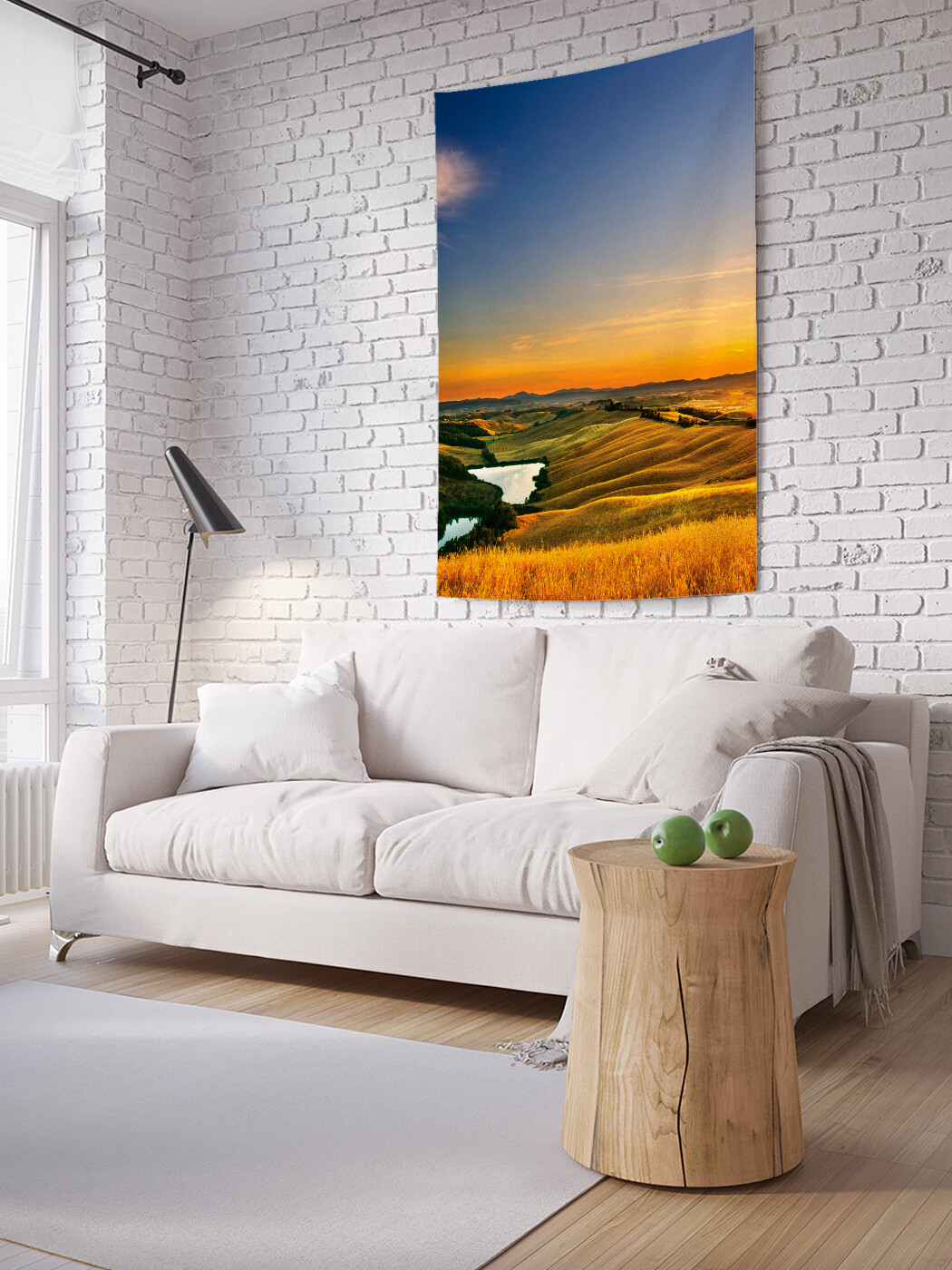 

Вертикальное фотопанно JoyArty Долина желаний, из ткани, 150х200 см