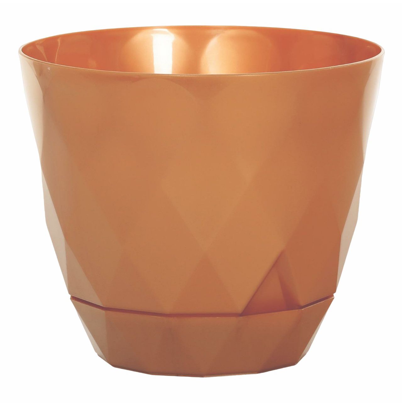 

Цветочный горшок Lidex Sunrise 2,3 л 1 шт. золотой, Золотистый, Sunrise