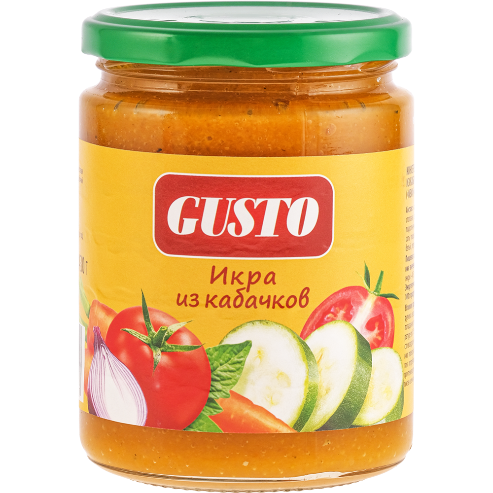 Икра Gusto из кабачков 430 г