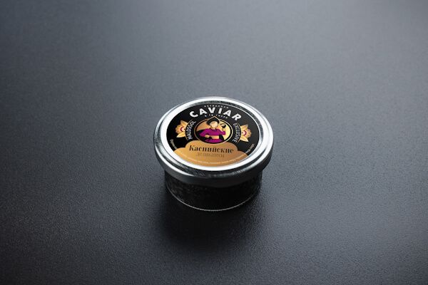 

Икра осетровая черная Каспийские деликатесы Caviar Exclusive зернистая 50 г