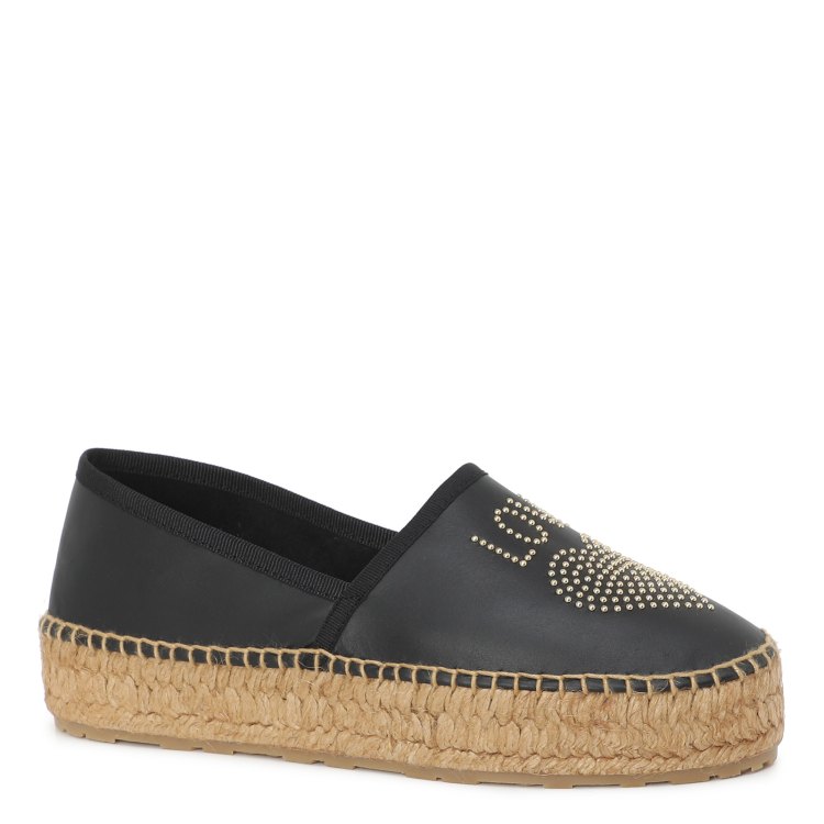 

Женские эспадрильи LOVE MOSCHINO JA10043G черные 39, Черный, JA10043G