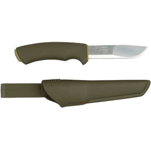 

Нож Morakniv / Mora (Мора) BushCraft Forest, нержавеющая сталь, рез. рукоять, 12493, Зеленый, BushCraft Forest