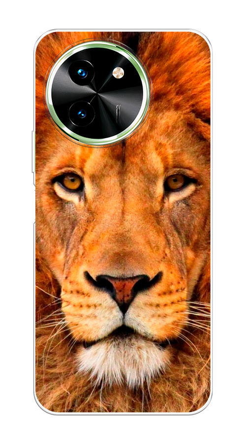 

Чехол на Vivo T3x/Y38 5G "Благородный лев", Оранжевый, 2610750-1