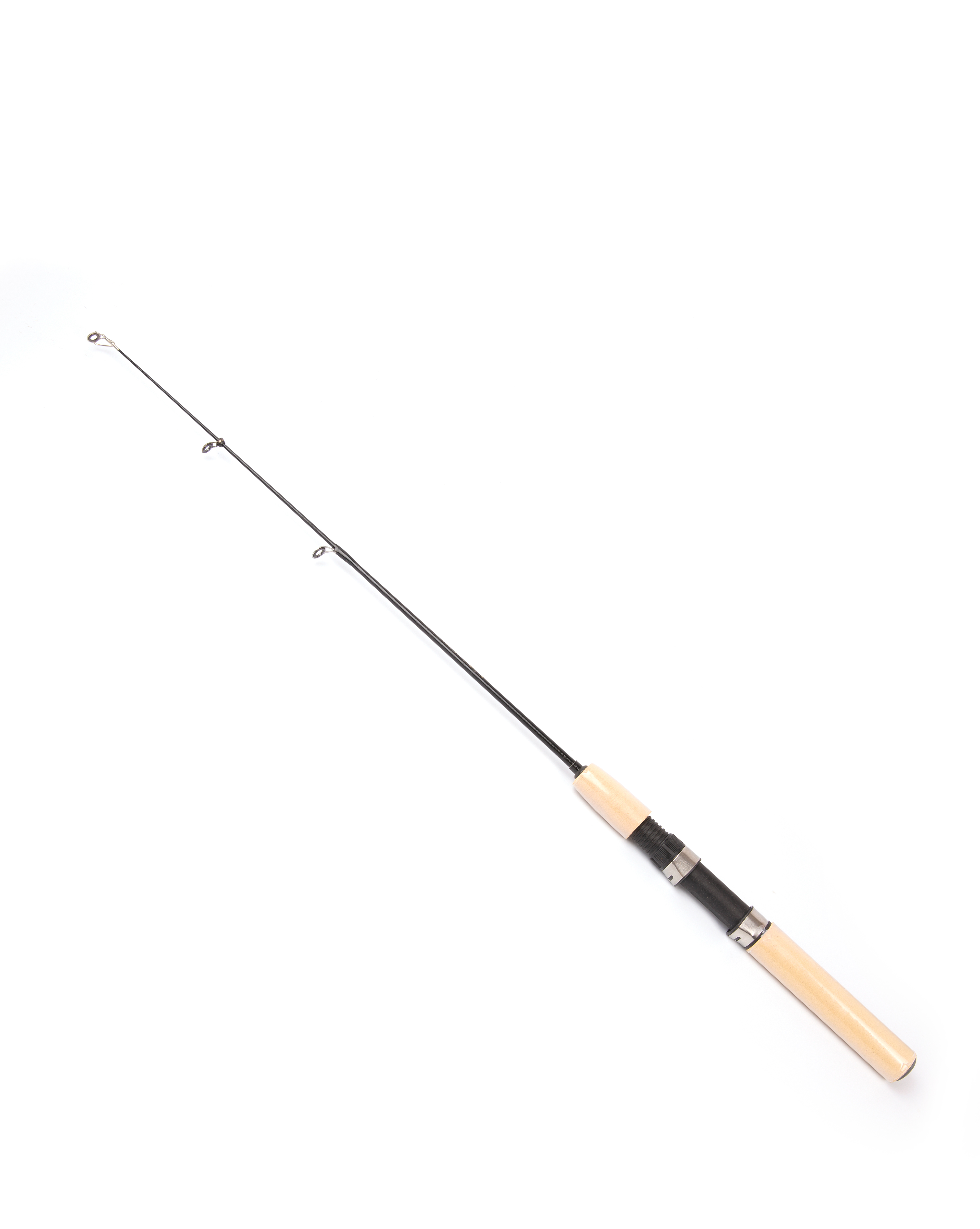 Удочка телескопическая для зимней рыбалки 75 см с катушкой 5 см