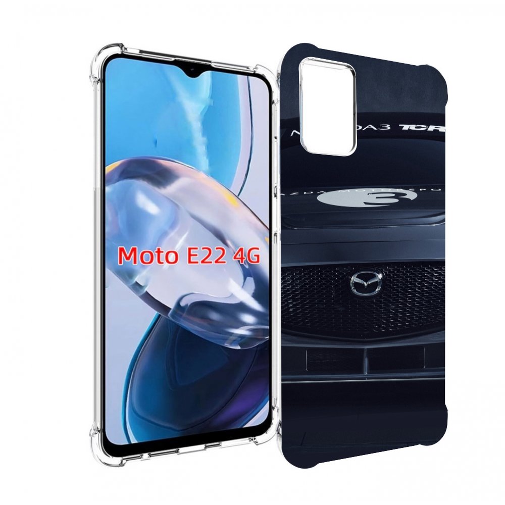

Чехол MyPads mazda мазда 3 для Motorola Moto E22 4G / E22i 4G, Прозрачный, Tocco