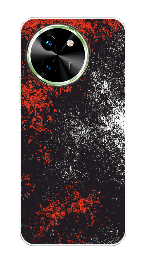 

Чехол на Vivo T3x/Y38 5G "Монотипия", Красный;черный;белый, 2610750-1